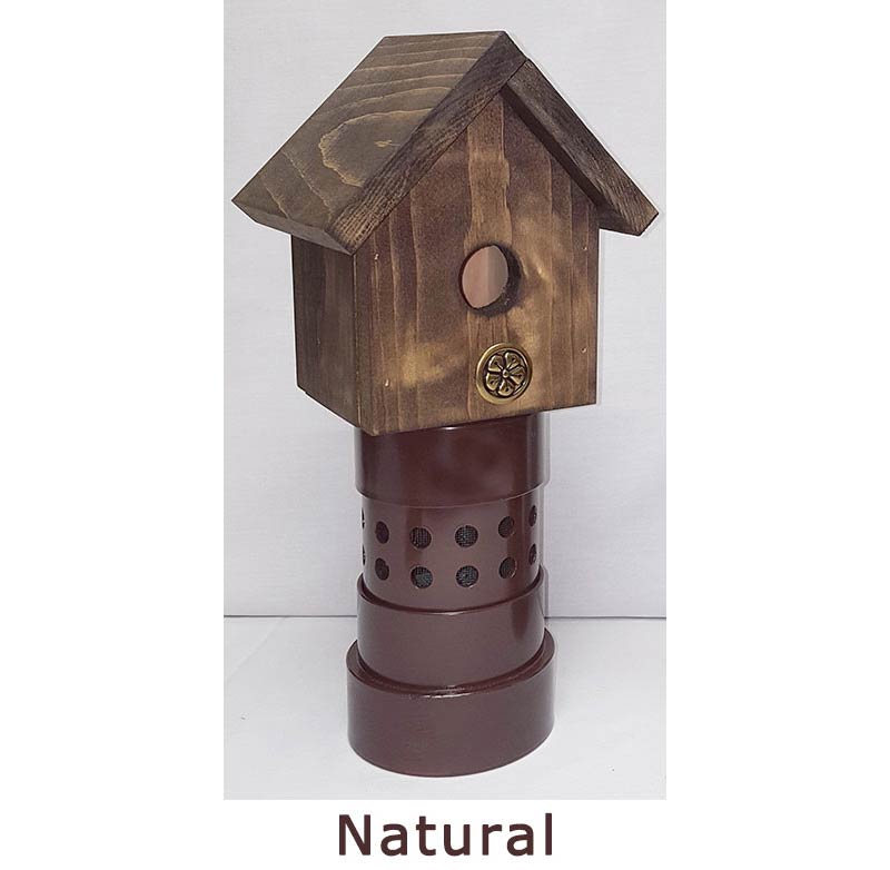septic vent birdhouse pipe cover