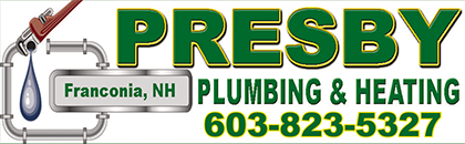 Presby Plumbing Logo, Franconia, NH